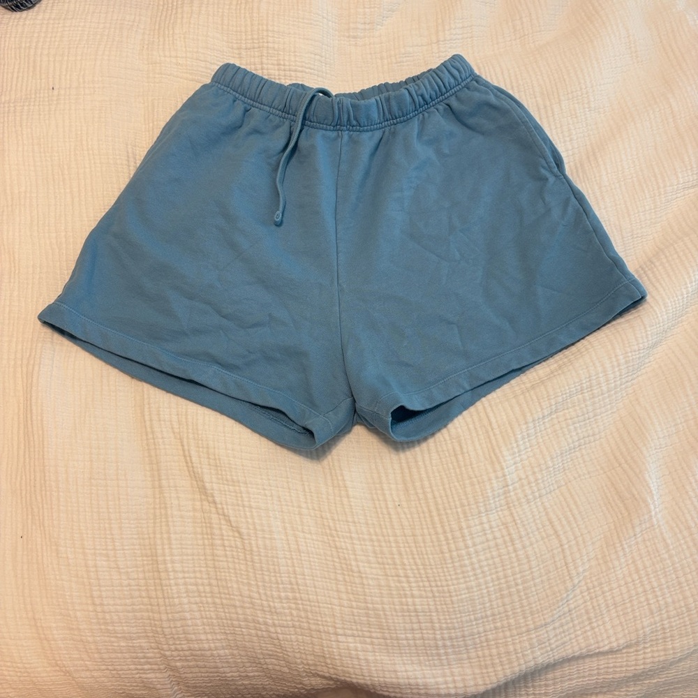 Daily Drills Sky Blue Athletic Shorts